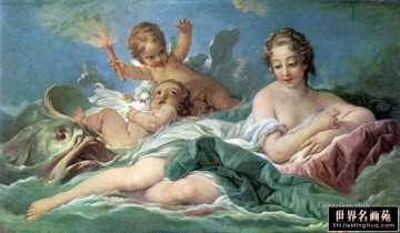 ヴィーナスの誕生 フランソワ・ブーシェ クラシック ヌード Oil Paintings